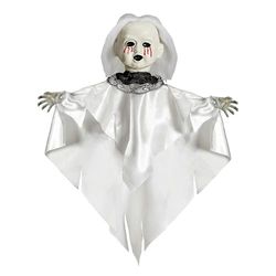 Widmann 10036 10036 - Muñeca terrorífica de 50 cm, decoración colgante, fantasma, muñeco de asesino, terror, Halloween, fiesta temática, multicolor, talla única