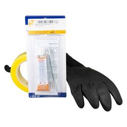 Coy 7-2656 Réparation de Vinyle de Laboratoire Ensemble pour La Tente en Vinyle, Y Compris Les Gants de Taille L Et Le Ruban Adhésif Sur Amazon.De | Prix ​​Bon marché | Livraison Gratuite à Partir de 29 € pour Les Articles Sélectionnés