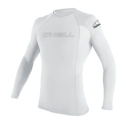 O'Neill våtdräkter herr basic skins långärmad rash guard – vit, M