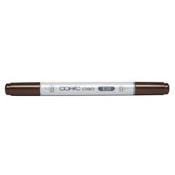 Copic Ciao - Pennarello Grafico con Doppia Punta, 11 g , Marrone (Noce), 12 x 12 x 150 mm