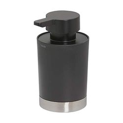 Tiger Tune, Distributeur de savon à poser, Acier inoxydable brossé, Noir