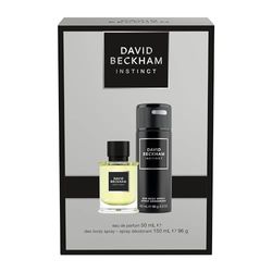 David Beckham, presentförpackning för män Instinct Eau de Parfum 50 ml och deodorant 150 ml