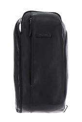 PIQUADRO Modus - Funda para pasaporte unisex – Adulto (paquete de 1), Negro, 31-00 x 40-00 x 12-00, Negocios