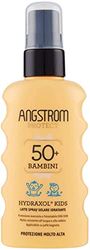 Angstrom Protect Latte Solare Spray Corpo per Bambini, SPF 50+, Azione Idratante e Duratura, Indicata per Pelli Sensibili, 175 ml