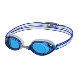 Speedo Unisex barn Vanquisher 3.0 simglasögon | Simning | Förbättrad sikte simglasögon, Speedo Blue, en storlek