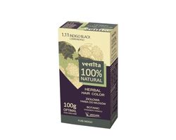 Venita Herbal Hair Color - Colorante per capelli, 1.11, colore indaco, 100 ml