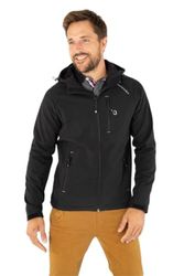 Bermudes Seahood Softshell jas zwart XL, zwart., XL