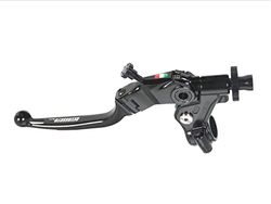 ACCOSSATO Commande d'embrayage à câble avec Levier articulé coloré (Bouton+Levier) avec Fixation Micro pour Benelli Leoncino 500 de 2017 à 2017 CC 500