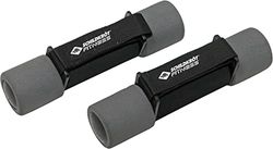 Schildkröt Fitness Soft Halterset, 2x 1,0 kg, zwart-antraciet, in draagtas, 960009