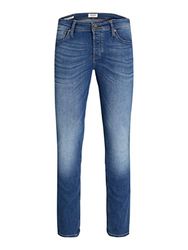 JACK & JONES Heren Jeans, Blue Denim, 30W x 32L