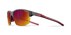 Julbo Split zonnebril, uniseks, voor volwassenen, Zwart/Rood, one size