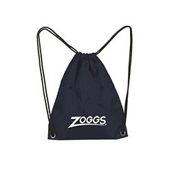 Zoggs Unisex axelväska svart dragsko ryggsäck, en storlek, Svart, En storlek