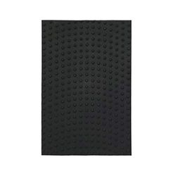 4R Quattroerre.it 18092 Folha adesiva Racing Grip antiderrapante para mota preto, 20 x 30 cm, 20 x 30 cm