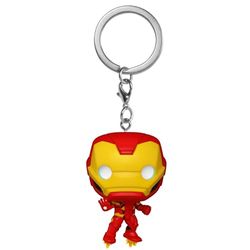 Funko Pop! Keychain: Marvel NC - Iron Man - Marvel Comics - Mini-Figurine en Vinyle à Collectionner Porte-clés Fantaisie - Cadeau de Noël - Idée de Cadeau - Produits Officiels - Mini-Figurine