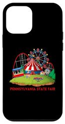 Carcasa para iPhone 12 mini Paseos de carnaval de la Feria Estatal de Pensilvania