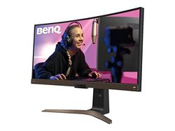 Monitor curvo BenQ EW3880R UltraWide (38 pollici 21:9, 3840 x 1600, IPS, P3 Wide Color, ricarica USB-C, DP / HDMI, altezza regolabile) Compatibile con MacBook