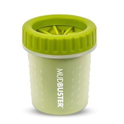 Dexas Green Small Dog Paw Cleaner voor honden, hoogwaardige huisdierbenodigdheden en hondenaccessoires, reinigt modder en vuil - gemakkelijk te gebruiken en schoon te maken - gepatenteerd product