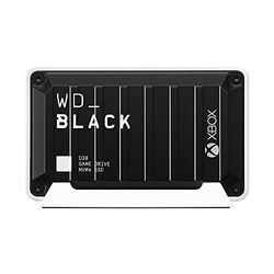 WD_BLACK 1TB D30 Game Drive SSD for Xbox External Solid State Drive up to 900 MB/s with 1-Month Xbox Game Pass works with Xbox & PC