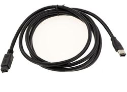 KALEA-INFORMATIQUE Cordon Adaptateur FireWire 400 IEEE1394a 6 Points vers FireWire 800 IEEE1394b 9 Points Mâle Mâle. Longueur 1.8M