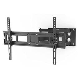 Hama Suporte de parede para TV orientável, inclinável (32 a 84 polegadas, suporte para televisores de até 50 kg, máximo VESA 600 x 400, suporte de parede extensível, inclui tacos e palmilha de