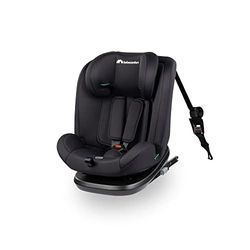 Bebeconfort Ever Fix i-Size, Silla de coche isofix grupo 123, Reclinable 4 posiciones, Protectores laterales, Para niños de 15 meses a 12 años, Black Mist