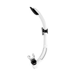 Mares Rebel Splash, Boccaglio per Immersioni con Sistema Anti Splash, Unisex – Adulto, Bianco/Nero, Taglia Unica