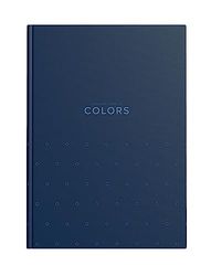 Brulion TOP 2000 Colors A5 192 geruite kaart Blauw