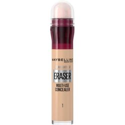 Maybelline Concealer Instant Anti Age Eraser Eye, Dark Circles and Blemish, Ultra Blendable Formula , Dermatologist Tested & Suitable for Sensitive Skin 01 Light