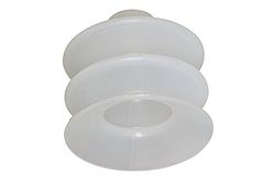RIEGLER 108532-FG 2532-2 balgzuiger, rond 2,5 vouwen, materiaal siliconen, »FG«, Ø 32 mm, 1 stuk