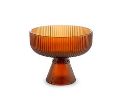 H&h set 6 coppe peony amber cl33
