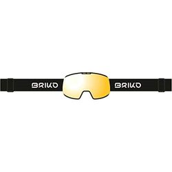 Briko Kili 7.6 Masque de Ski/Snow, Adulte, Unisexe, Black-YM2, Taille Unique