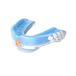 Shock Doctor Gel MAX Power Trans Blue SD-Mouthguards, Adultos Unisex, 0, AD