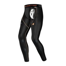 Shock Doctor Boy's Core Shock Doctor Boy's Core Compression Hockey Broek met Bio Flex Cup - Zwart, Medium
