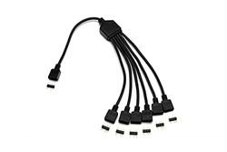 EKWB CABLE DIVISOR DE 6 VÍAS EK-D-RGB, 3831109821879