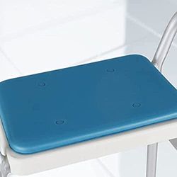 Homecraft Tabouret de douche léger réglable en hauteur, coussin de siège optionnel, siège de salle de bain, chaise de douche, aide au bain pour personnes âgées, handicapées et handicapées, banc de