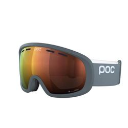 POC Fovea Mid Lunettes de Ski Adulte Unisexe, Hydrogen White/Clarity Define/No Mirror, Taille Unique