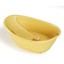 OKBABY Bella - Comfortabel badje voor baby's van 0-12 maanden - geel