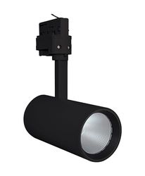 Ledvance Argentostema a Binario Spot Tracklight D75, 25 W, Luce Naturale, 4000 K, 90 RA, NFL Nero