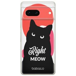 Babaco ERT GROUP mobile phone case for Google PIXEL 7 original and officially Licensed pattern Cats 004 optimally adapted to the shape of the mobile phone, case made of TPU