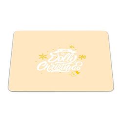 Bonamaison, Tappetino per mouse rettangolare, con stampa digitale, antiscivolo, per ufficio e casa, dimensioni: 22 x 18 cm