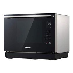 Panasonic Forno Microonde 4 in 1 Combinato, a Vapore, Inossidabile, Acciao inox nero