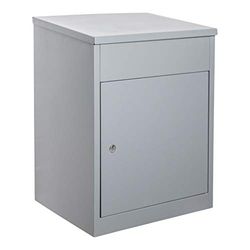 Maine Furniture Co M910101 Scatola di Consegna del Pacco, Grigio Tortora, H58 x W44 x D35cm