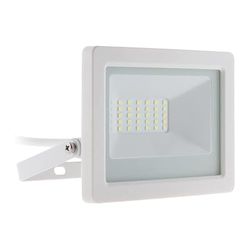 Elexity 499953 Proyector LED Impermeable Montado en la Pared IP65, 1600, Lúmenes, 20W, Blanco