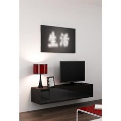 Cama Vigo 140 Support TV 30/140/40 Noir Brillant