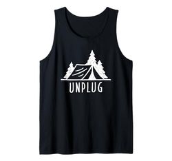Unplug Tenda da campeggio Wilderness Camground Campeggio Legno rustico Canotta