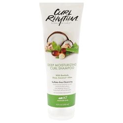 Curl Rhythm Deep Moisturizing Curl Shampoo - Curly Hair Shampoo for Hydration - With Shea Butter and Coconut - Silicone and Sulfate Free - 295 ml