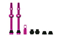 Muc-Off, Accessorio Valvola Tubeless, Valvole per Gomme, Rosa, 60Mm, Unisex Adulto