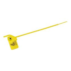 Identification Security Seals, 10 pcs Set Made of Polypropylene, knurled Tubes