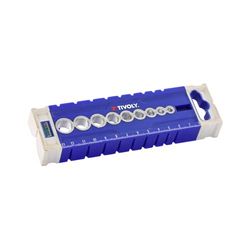 TIVOLY - Pilot 5 Drill Guide - for Perpendicular Drilling of Wood and Metal - Ø 5/32’’ to 15/32’’