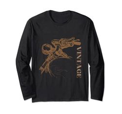Vintage Biker Moto Oldschool bici vintage Maglia a Manica